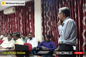 Field Visit – Trincomalee